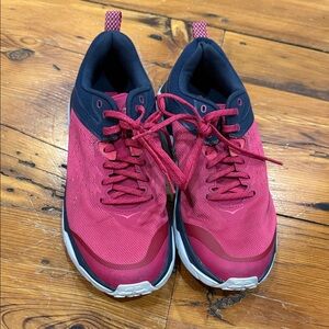 Hoka Women's Athletic Shoes - Red and Black